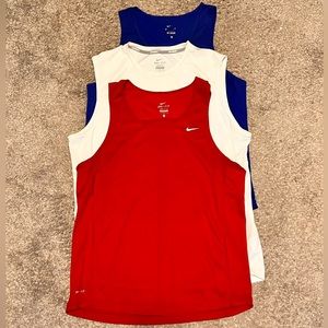 3 Men’s Dri-Fit Nike Miler Tank Top